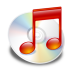 iTunes 7 Red Icon 72x72 png